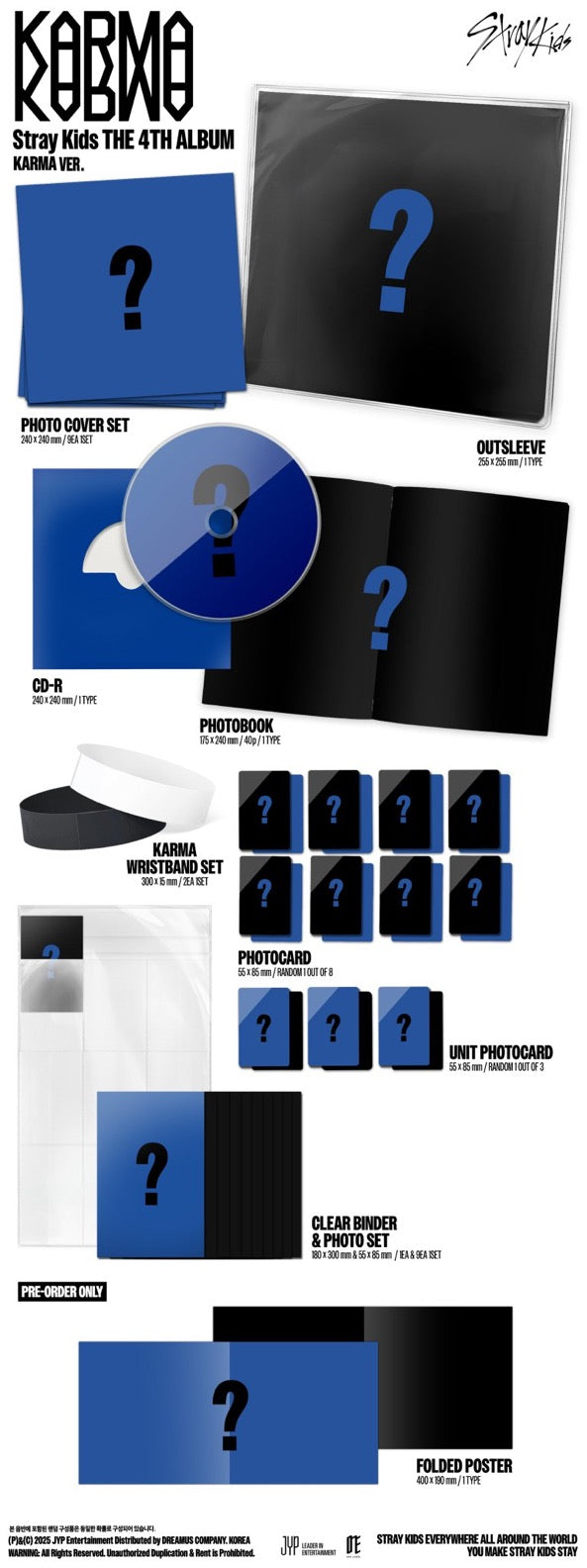 Stray Kids KARMA 4th Album Limited Version
