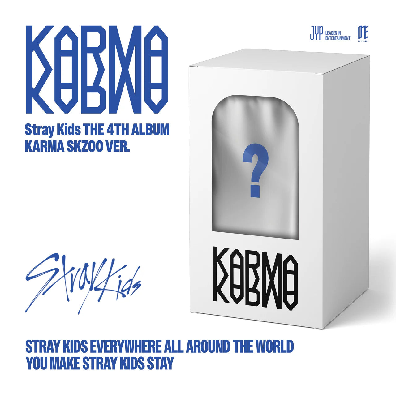 PRE ORDER Stray Kids KARMA 4th Album SKZOO Version