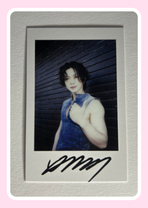 Yeosang Ateez Golden Hour Part 3 Makestar Pob Polaroid