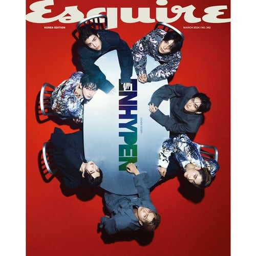 ENHYPEN Esquire KOREA A type 2024. Mar Cover