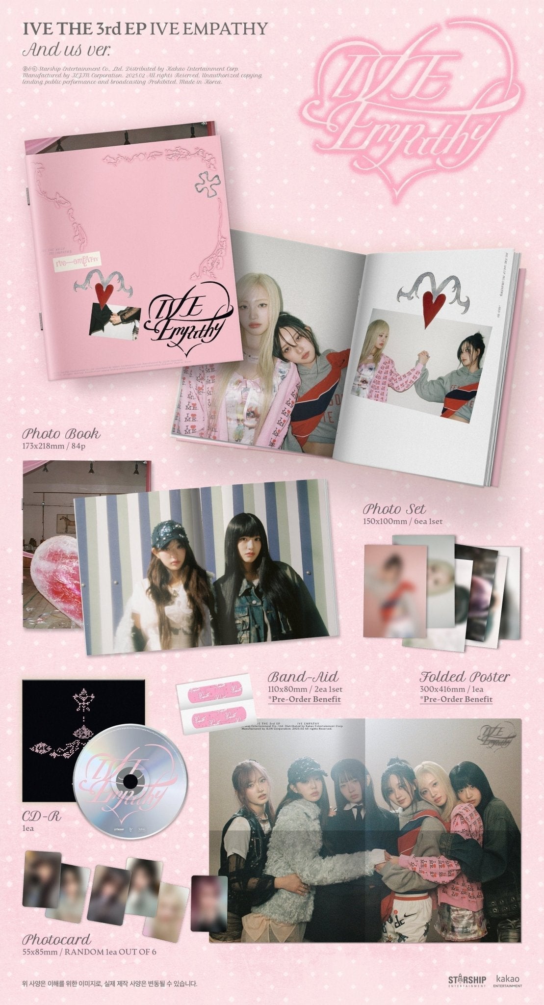 IVE Empathy 3rd EP And us version