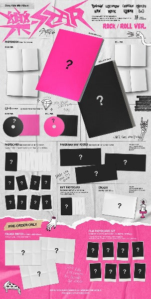 STRAY KIDS – 樂-STAR. / ROCK STAR (ROCK VER., ROLL VER.)