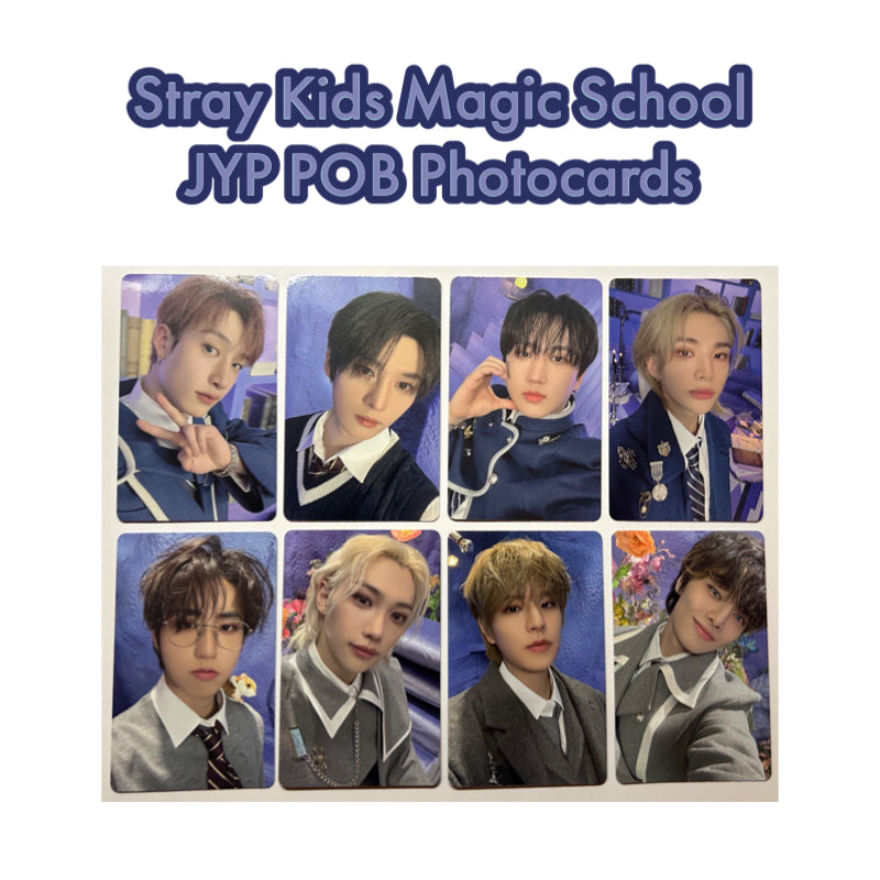 Stray Kids Magic School JYP POB Photocard