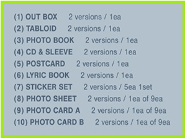 PRE ORDER &TEAM - Korean 1st Mini Album Back to Life (BREATH ver / GAZE ver)