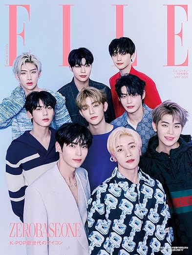 Zerobaseone ELLE Japan May 2024 Special Edition magazine