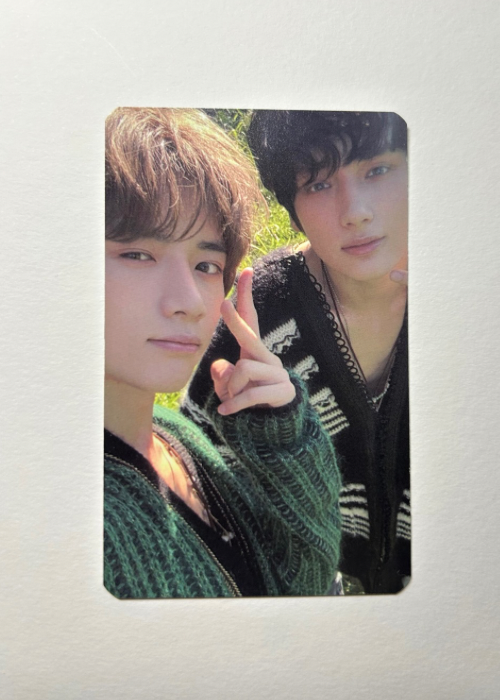 Beomgyu Hueningkai unit TXT Temptation Lucky Draw Photocard