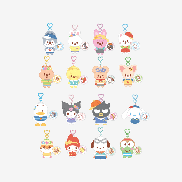 PRE ORDER Stray Kids Skzoo x Sanrio Characters 10cm Plush Mini Picket Version