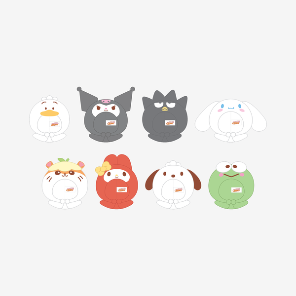 PRE ORDER Stray Kids Skzoo x Sanrio Characters 10cm Skzoo Plush Outfit (Sanrio Characters Version)