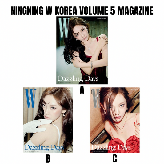 PRE ORDER NINGNING W Korea vol.5 magazine
