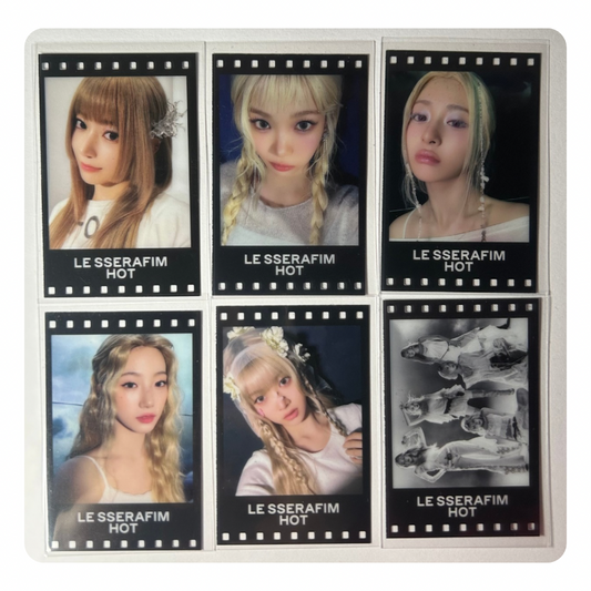LE SSERAFIM Hot Compact Version Withmuu POB Film Photocard