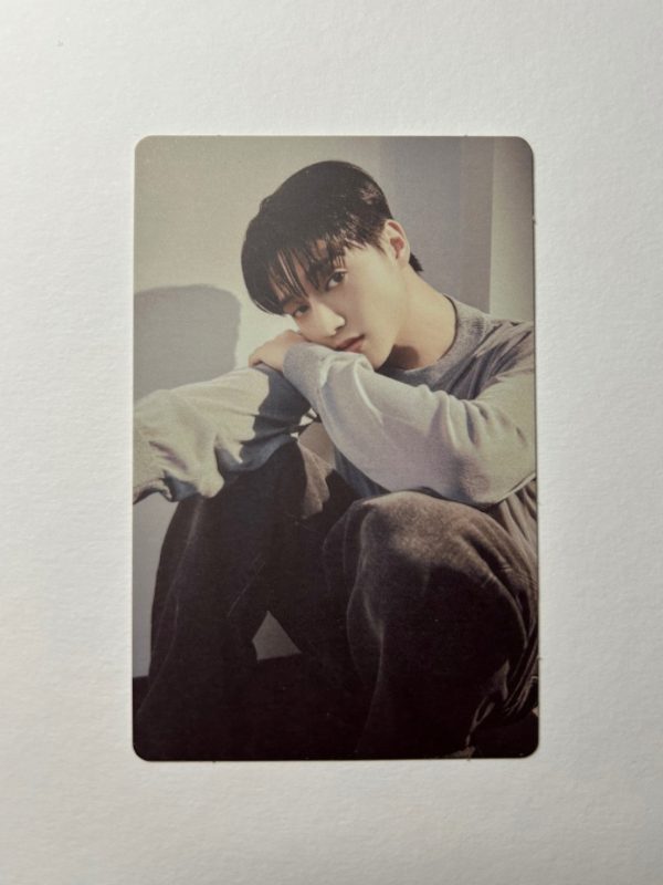 Wooyoung Ateez Golden Hour QR Photocard