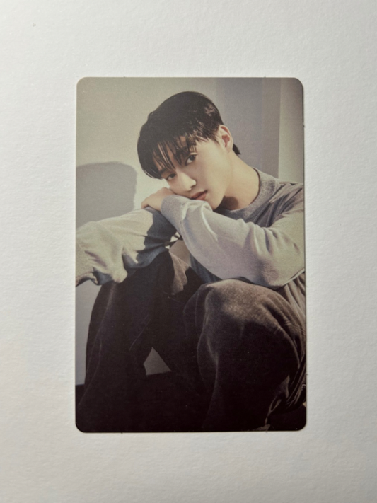 Wooyoung Ateez Golden Hour QR Photocard