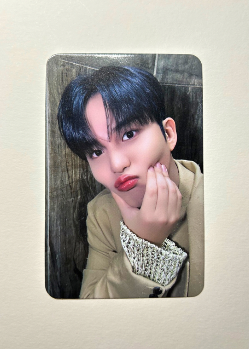 Jongho Ateez Golden Hour fromm store pob photocard