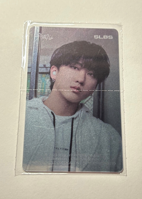 Changbin Stray Kids Slbs Metal Photocard