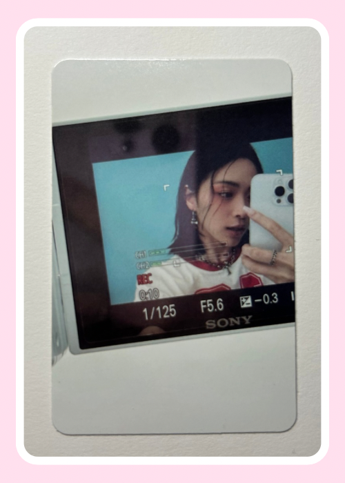 Ryujin ITZY KILL MY DOUBT Limited Version photocard