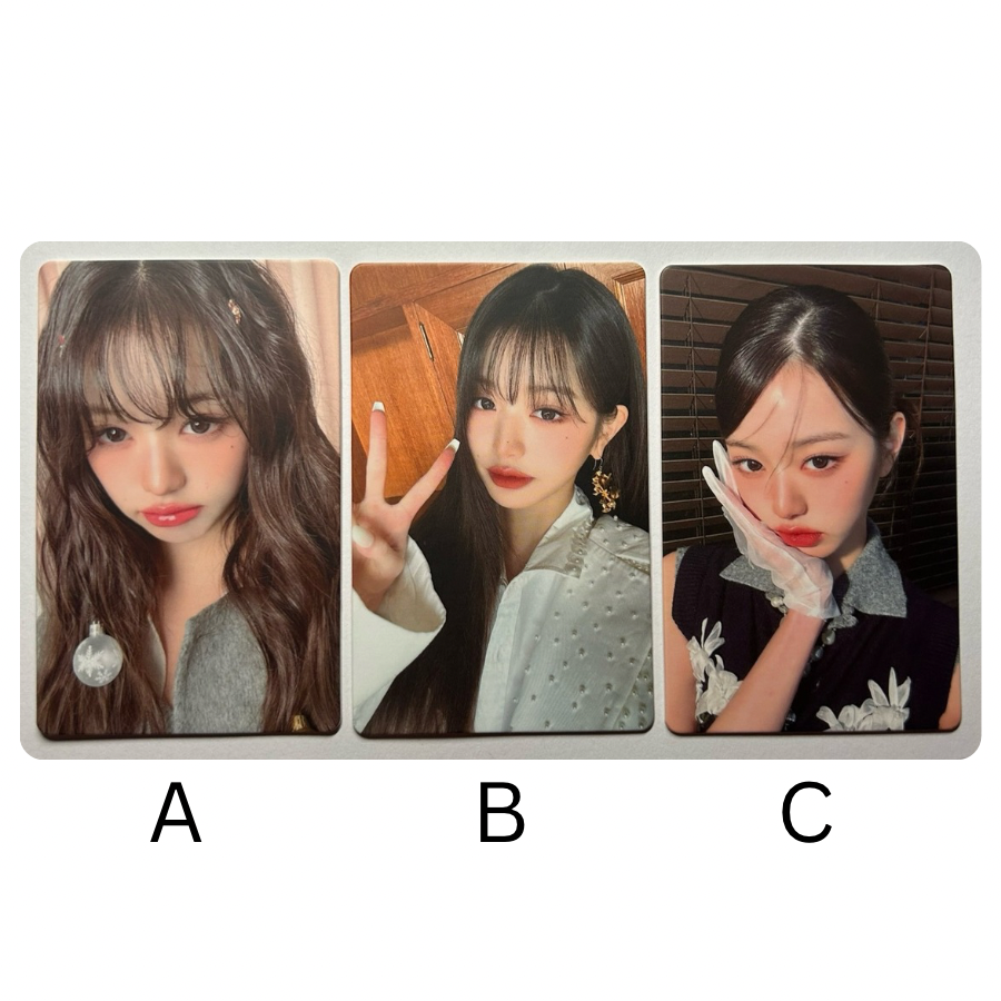 Wongyoung IVE SENSE China magazine photocard