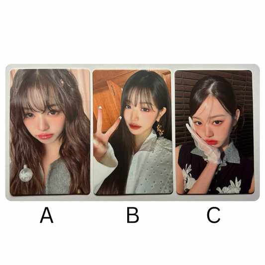 Wongyoung IVE SENSE China magazine photocard