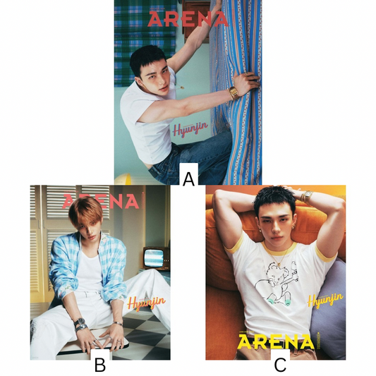 PRE ORDER Hyunjin Stray Kids Arena Homme Korea June 2025 Magazine