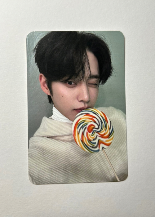 Jiwoong Zerobaseone Melting Point KTOWN4U Lucky Draw Photocard