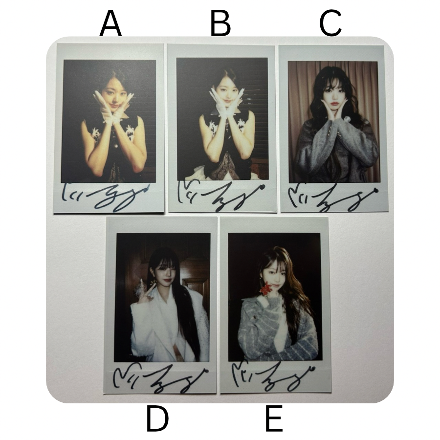 Wongyoung IVE SENSE China magazine photocard