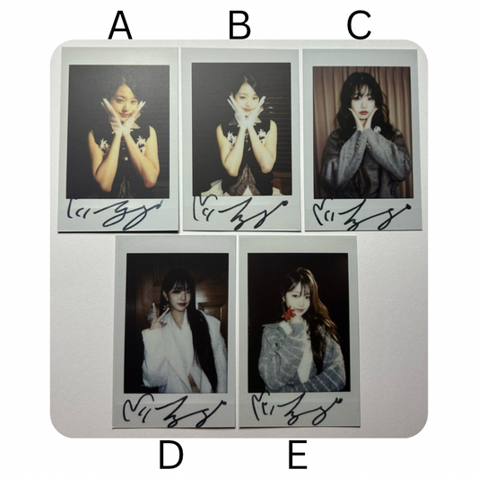 Wongyoung IVE SENSE China magazine photocard
