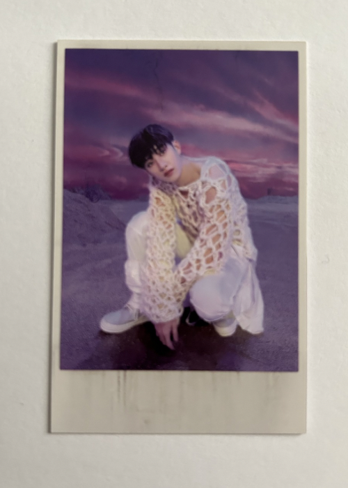 Bangchan Stray Kids Rockstar Polaroid Photocard
