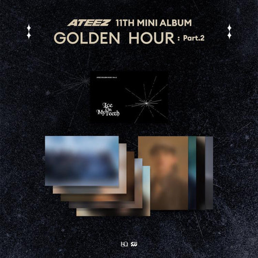 ATEEZ GOLDEN HOUR PT.2 M/V BEHIND POSTCARD SET