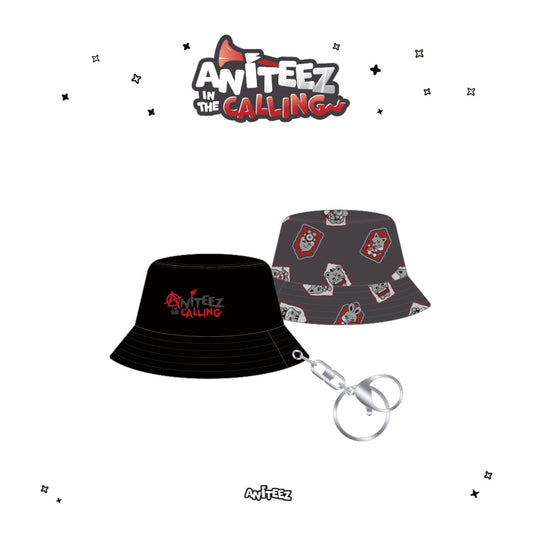 PRE ORDER Bucket Hat Keychain ATEEZ x ANITEEZ IN THE CALLING MD
