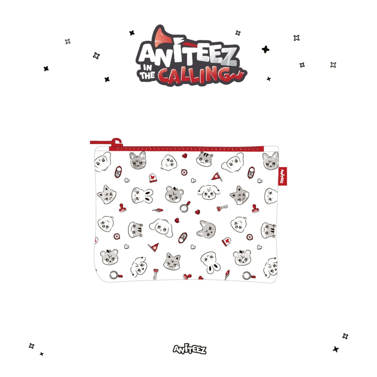 PRE ORDER Calling Pouch ATEEZ x ANITEEZ IN THE CALLING MD