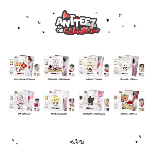 PRE ORDER Calling Profile Holder Set ATEEZ x ANITEEZ IN THE CALLING MD