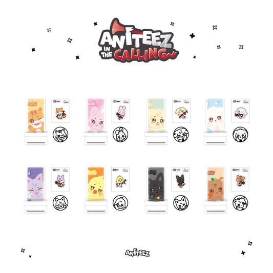 PRE ORDER Stamp Magnet ATEEZ x ANITEEZ IN THE CALLING MD