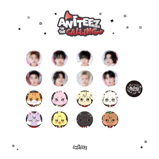 PRE ORDER Random Can Badge ATEEZ x ANITEEZ IN THE CALLING MD