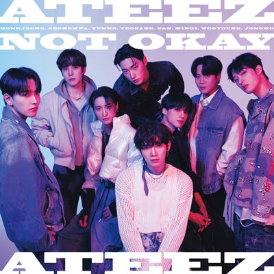 Ateez 3rd Japan Single 'NOT OKAY' Type A
