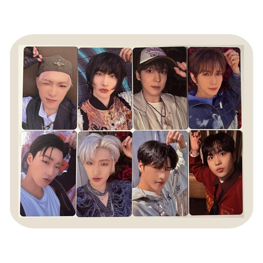 Ateez Golden Hour Merch scratch card Photocard Z (member choice)