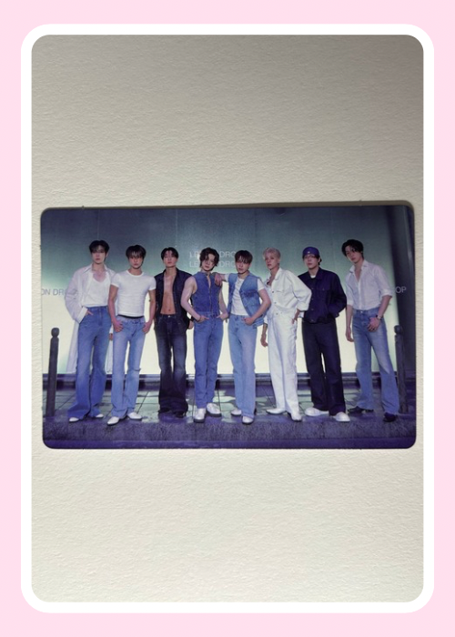 Ateez Golden Hour Part 3 Poca Ver Group Photocard