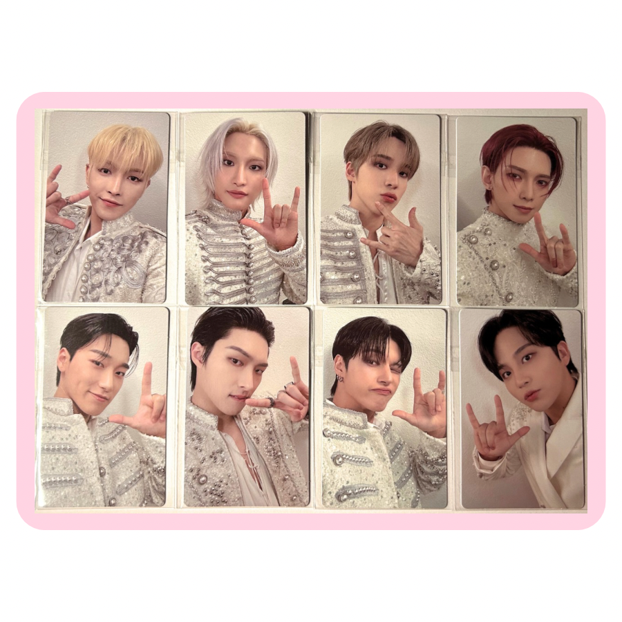 Ateez Ep Zero : Fever repackage KQ Shop POB Photocard