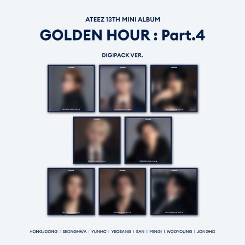 ATEEZ GOLDEN HOUR : Part 4 Digipack Version