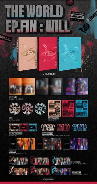 ATEEZ – THE WORLD EP.FIN : WILL Version Choice