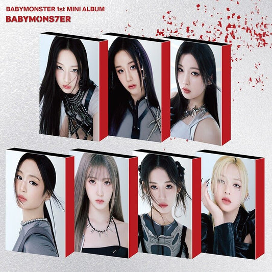 BABYMONSTER – 1st MINI ALBUM [BABYMONS7ER] (YG TAG ALBUM VER.) with member choice
