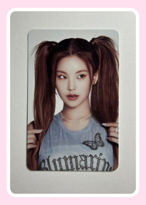 Yeji ITZY Kill My Doubt Pop Up Trading Card