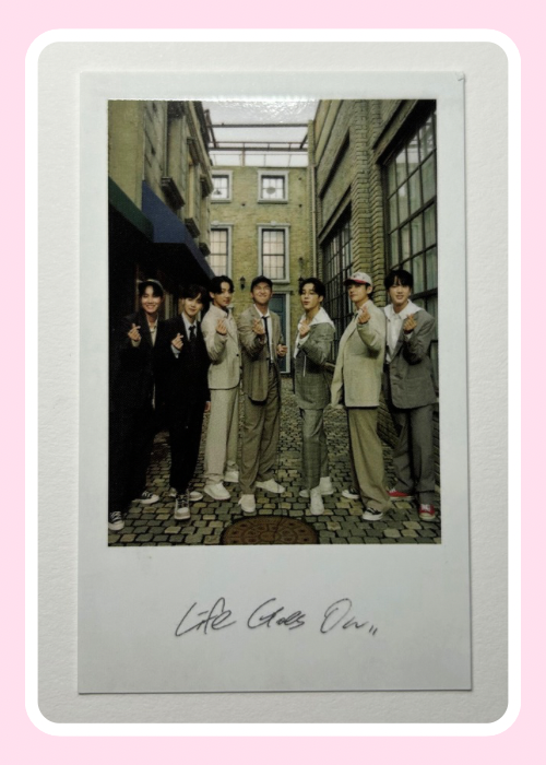 BTS BE Deluxe Edition Album Group Photocard