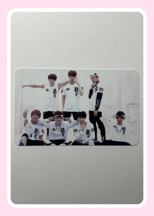 BTS O!RUL8,2? Album Group Photocard