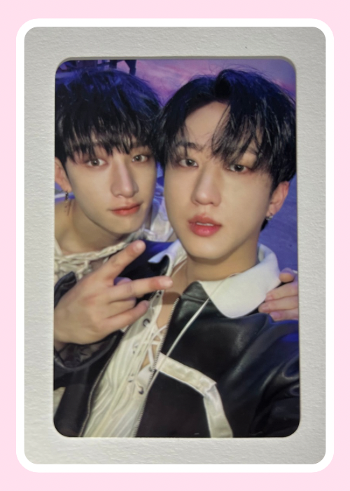 Bangchan Changbin Stray Kids Rockstar Unit Photocard