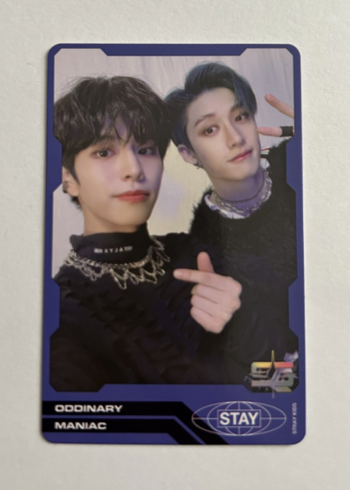 Bangchan Seungmin Unit Stray Kids Oddinary Photocard