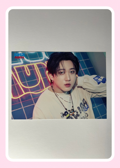 Stray Kids Sauna Japan Trading Card Post Card Member Choice