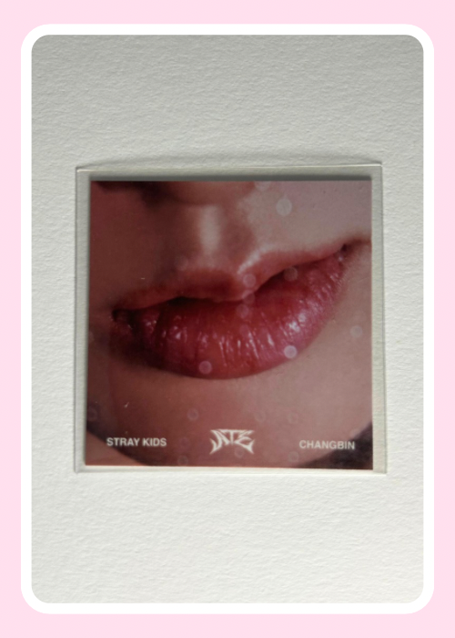 Changbin Stray Kids ATE Mini Lip Photocard