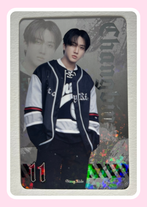 Changbin Stray Kids DominATE Japan Holo Photocard