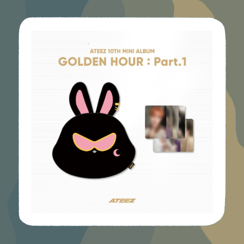 Ateez Golden Hour Merch - Mito Face Cushion