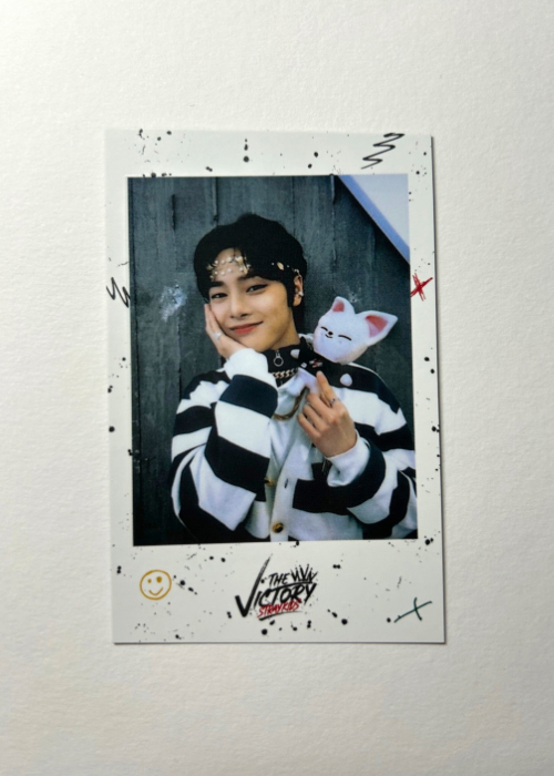 I.N Stray Kids Skzoo The Victory pop up Polaroid