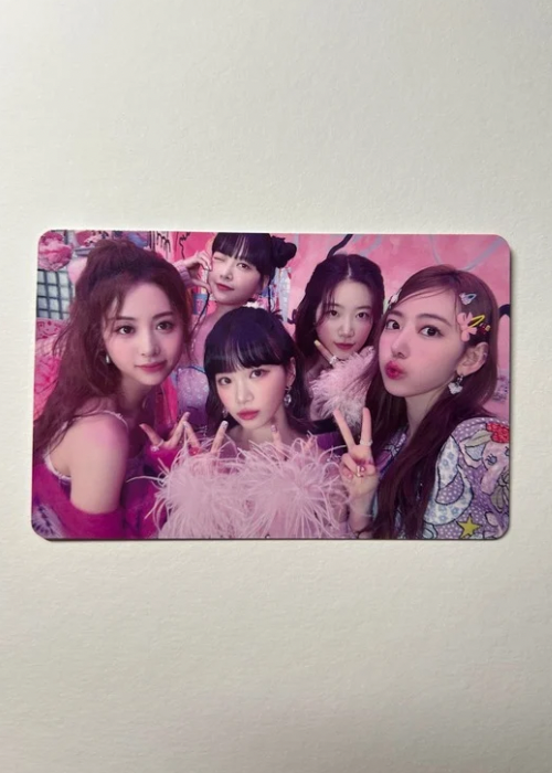 LE SSERAFIM Fearless Japan MD Group Photocard